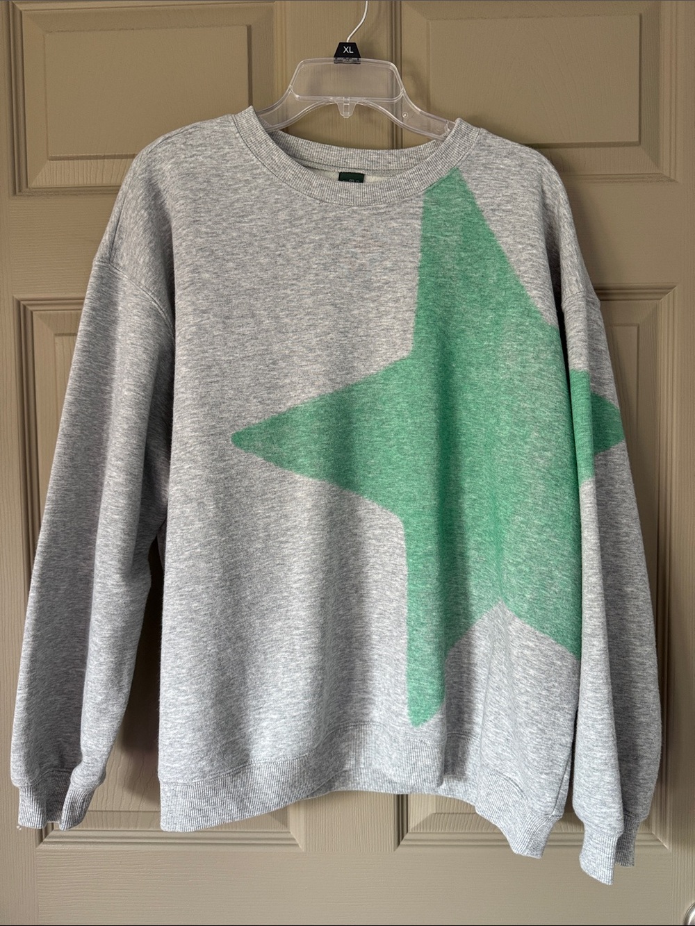 wild fable super soft Crewneck Sweatshirt with Green Star